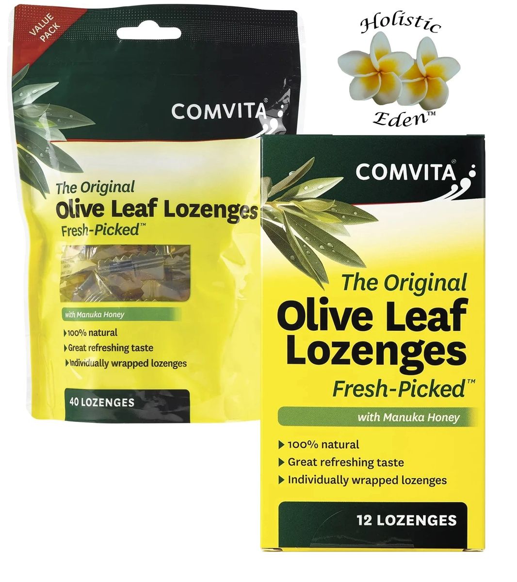 Comvita Olive Leaf Extract Lozenges with Manuka Honey Immune Health